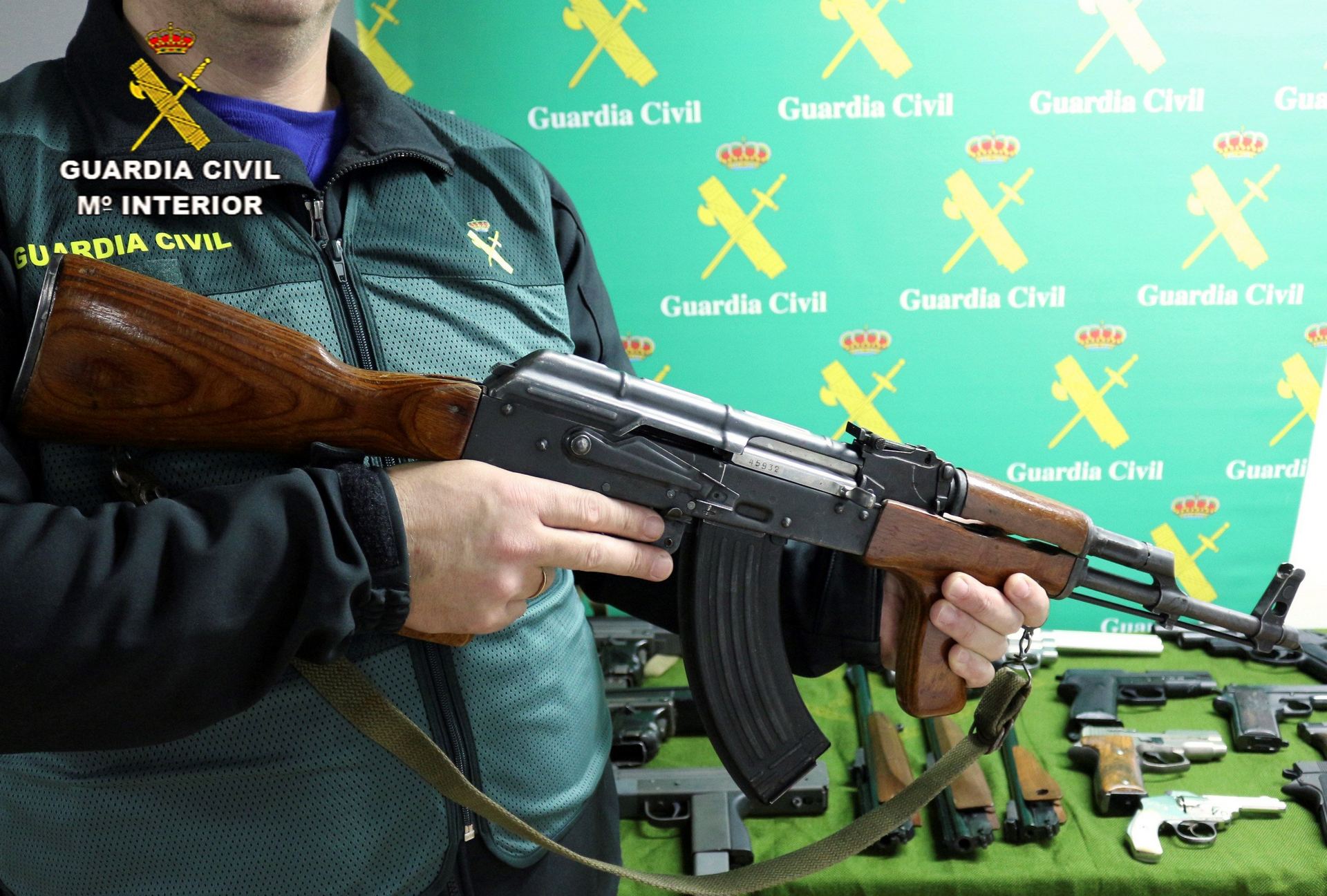 En los últimos cinco años se explotaron más de 28 operaciones contra el tráfico ilegal de armas.