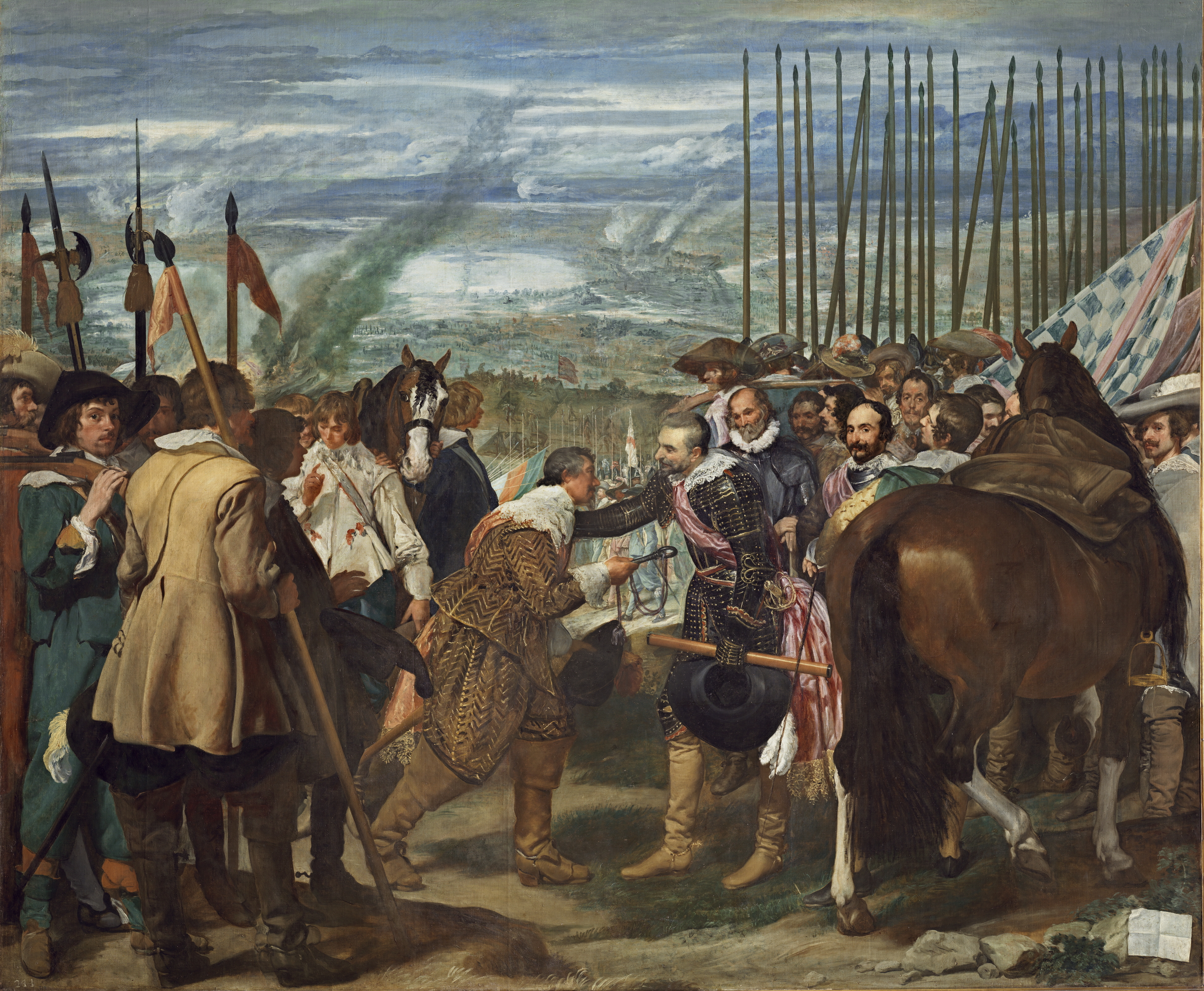 Velázquez - La rendición de Breda o Las lanzas