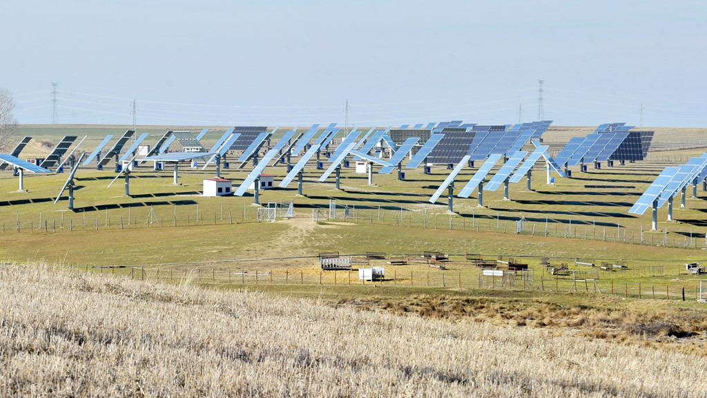 Valverde del Majano tiene algunos de los ‘huertos’ solares más grandes de la provincia. / kamarero