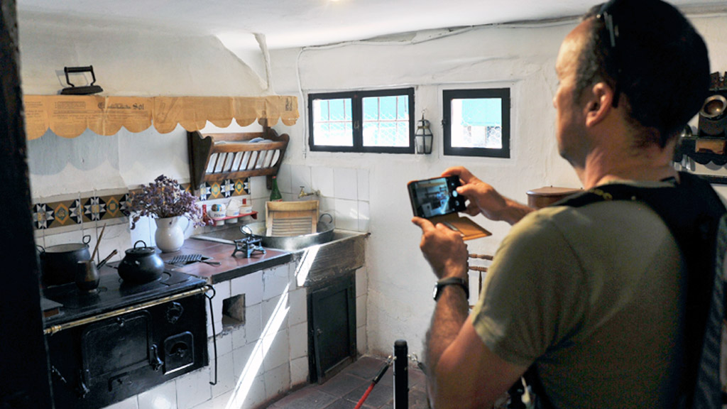 Cocina de la Casa-Museo de Antonio Machado. / Kamarero