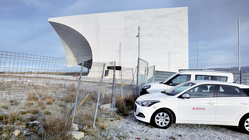 Los trabajos en el edificio CIDE (Centro de Innovación y Desarrollo Empresarial) se retomaron en noviembre. / Kamarero