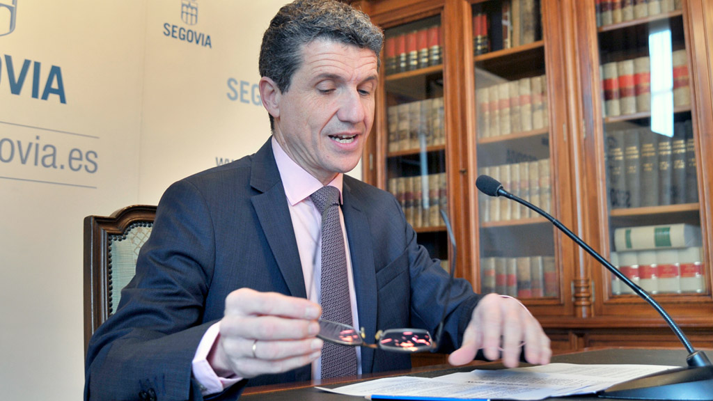 El concejal de Participación Ciudadana del Ayuntamiento de Segovia, Andrés Torquemada.