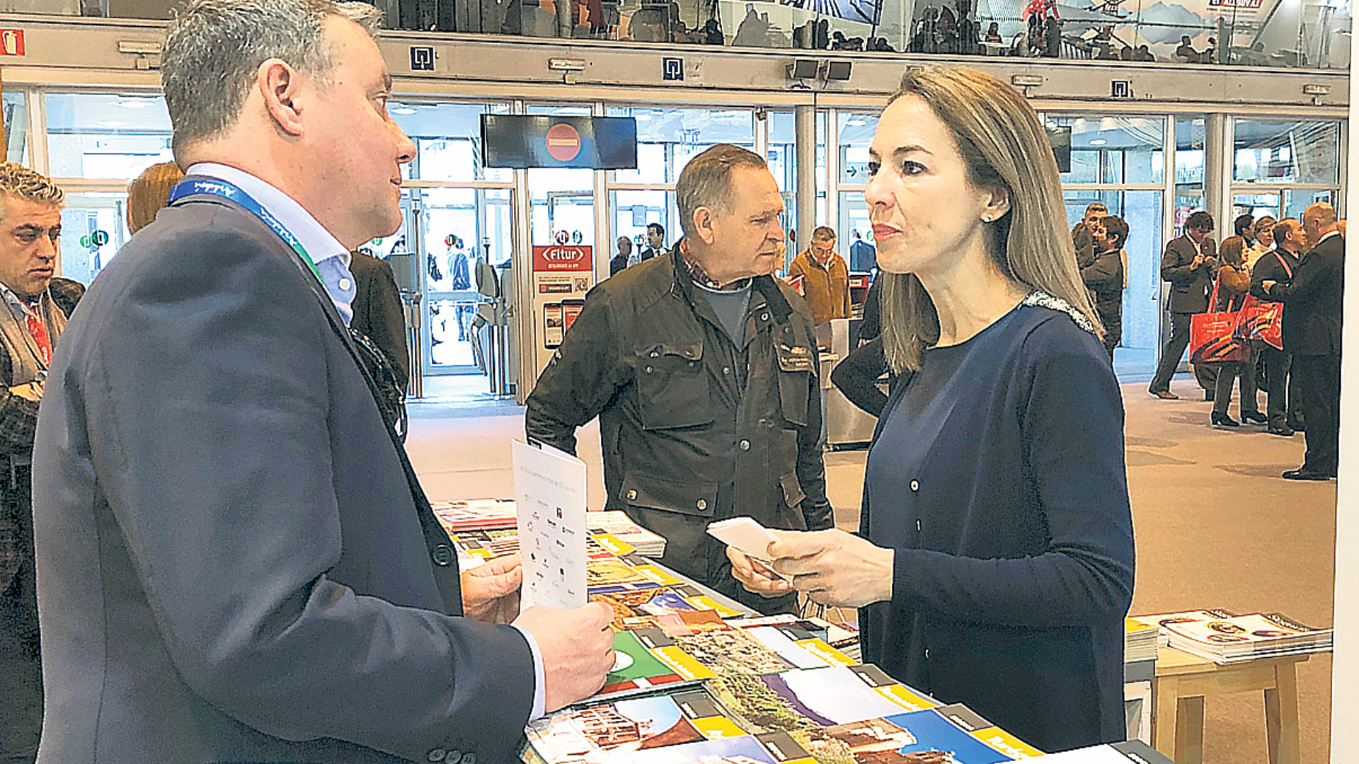 La oferta turística de la provincia, a través de Prodestur, se ha canalizado desde el stand de Castilla y León. / E. A.