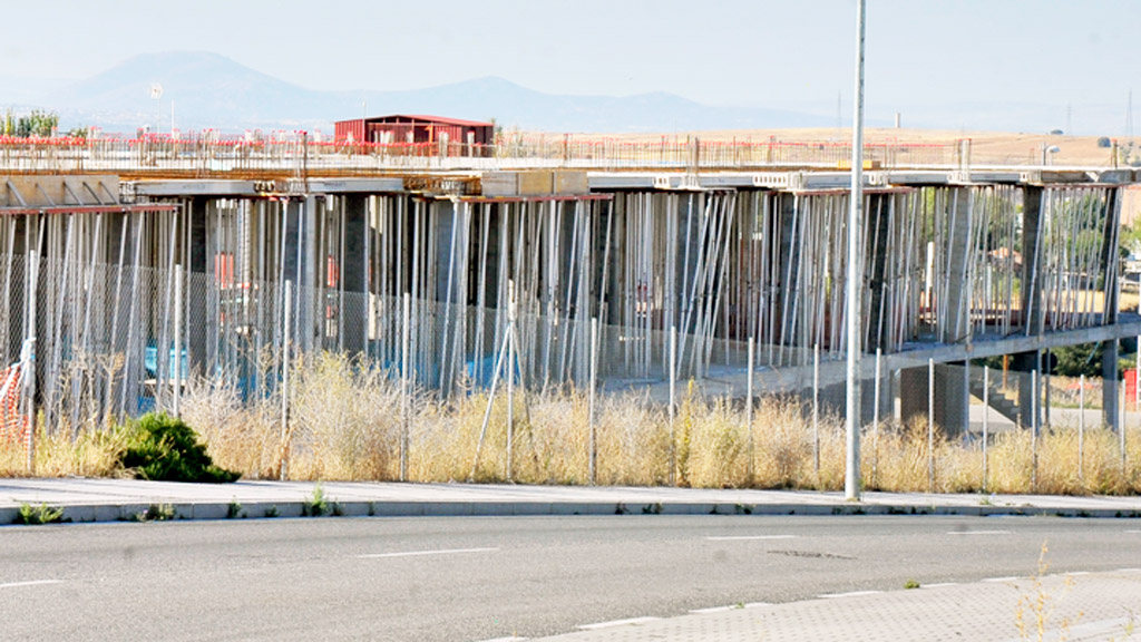 Estado de las obras del nuevo edificio. / Kamarero