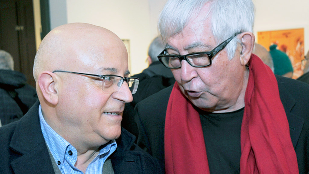 Giovanni Ferraro (i.), actual director del Palacio de Quintanar. / KAMARERO