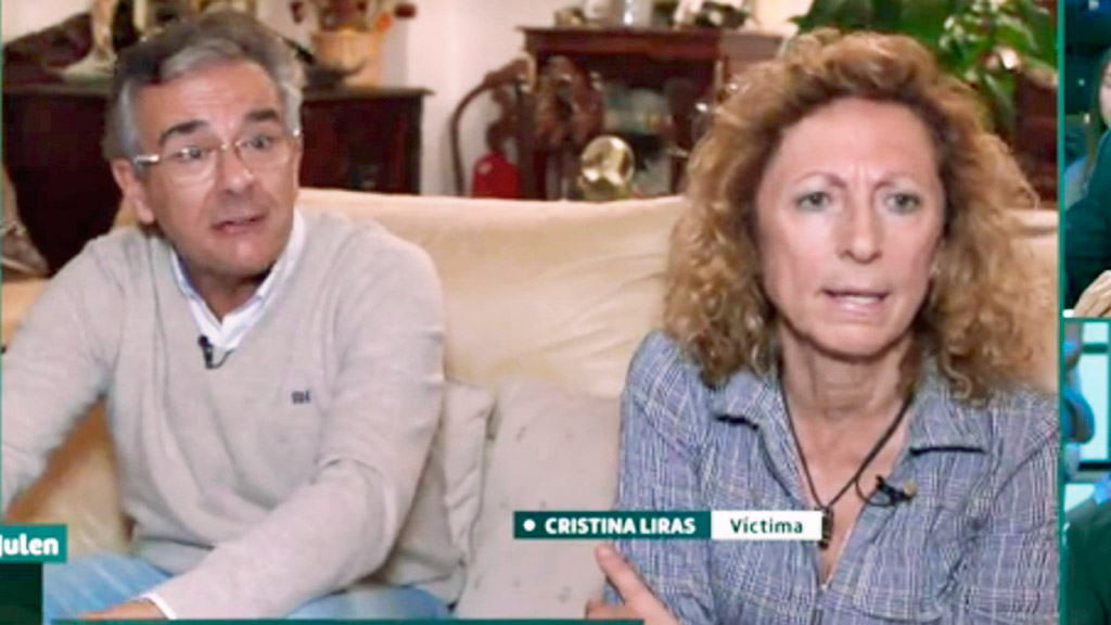 Javier García Municio y Cristina Liras, el domingo 20 de enero en la Sexta. / E. A.