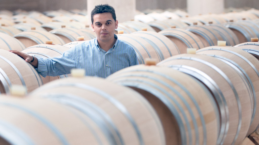 Pedro Ruiz, director general de Pago de Carraovejas y Bodegas Ossian. / KAMARERO