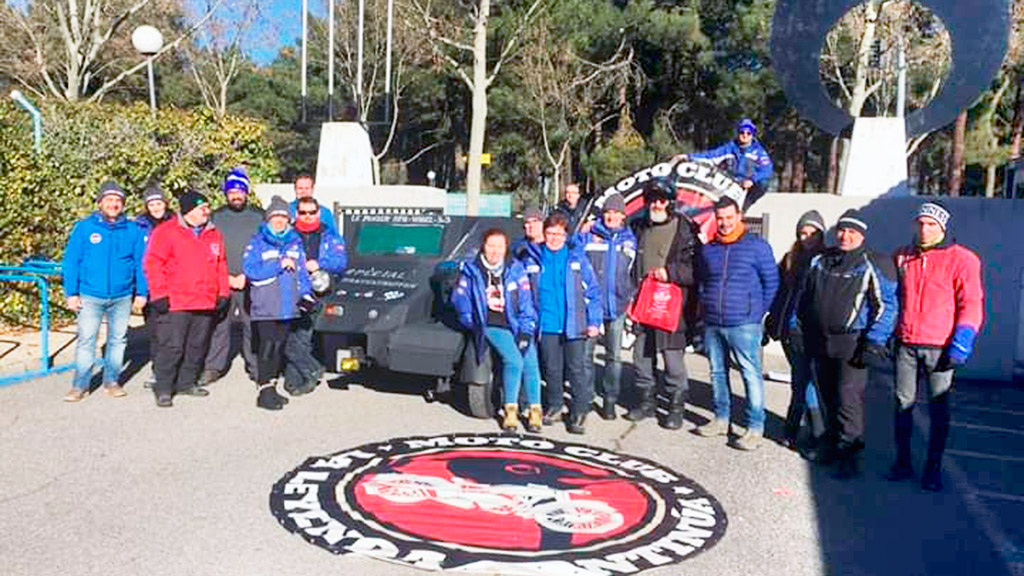 Miércoles y jueves fueron llegando los primeros moteros al campamento de Cantalejo. / el adelantado
