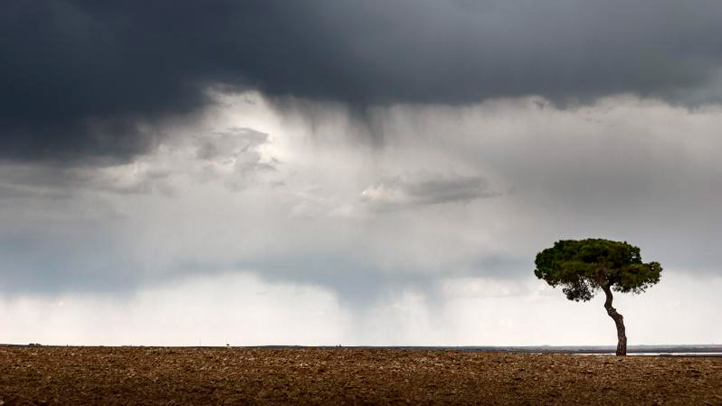 Una de las fotografías de la exposición ‘CL-605’ que se encuentra en Soria.