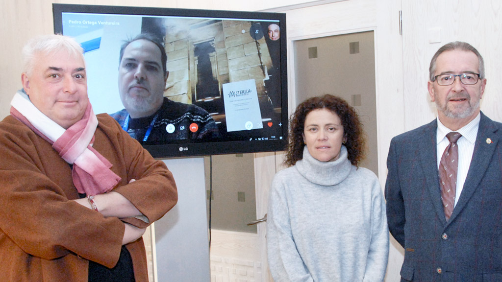 Los organizadores en los momentos previos a la presentación de la jornada. / EL ADELANTADO
