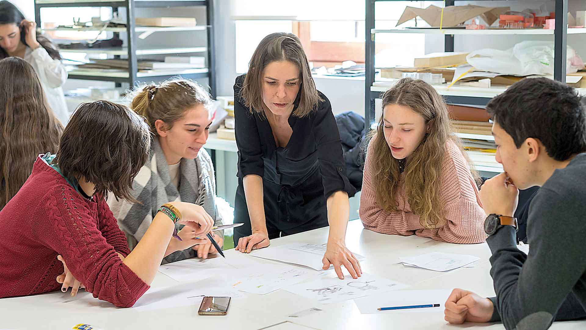 Algunas imágenes de los talleres celebrados en IE University. / Roberto Arribas