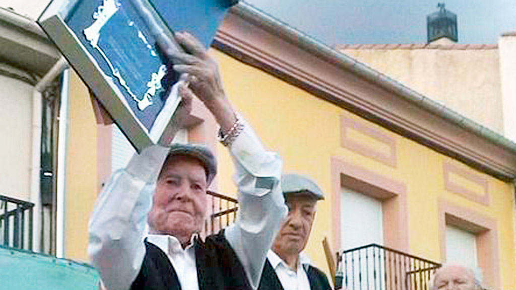 Serafín Vaquerizo, en uno de los festivales celebrado en la localidad. / EL ADELANTADO