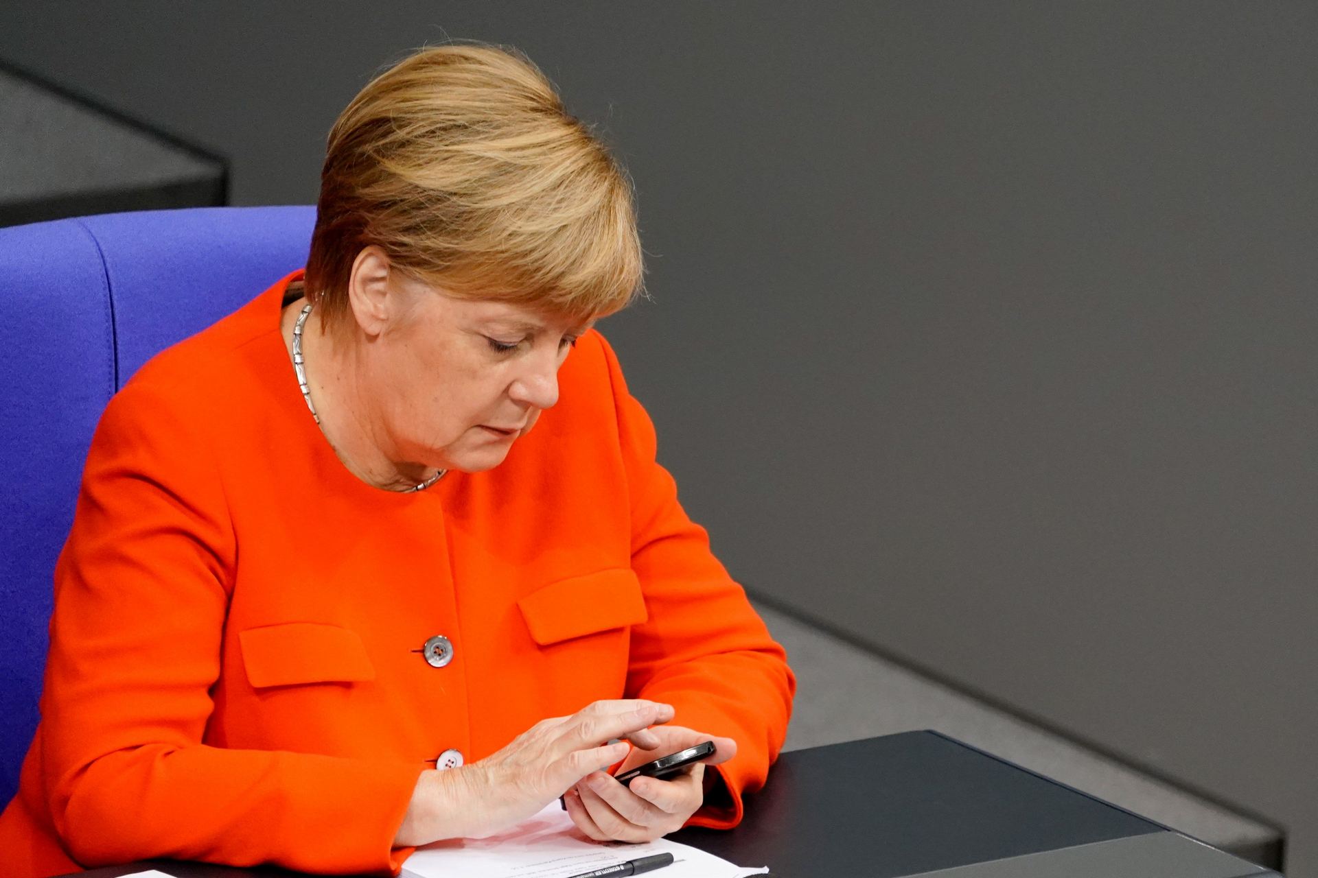 La canciller alemana Angela Merkel ha sido una de las políticas hackeadas.