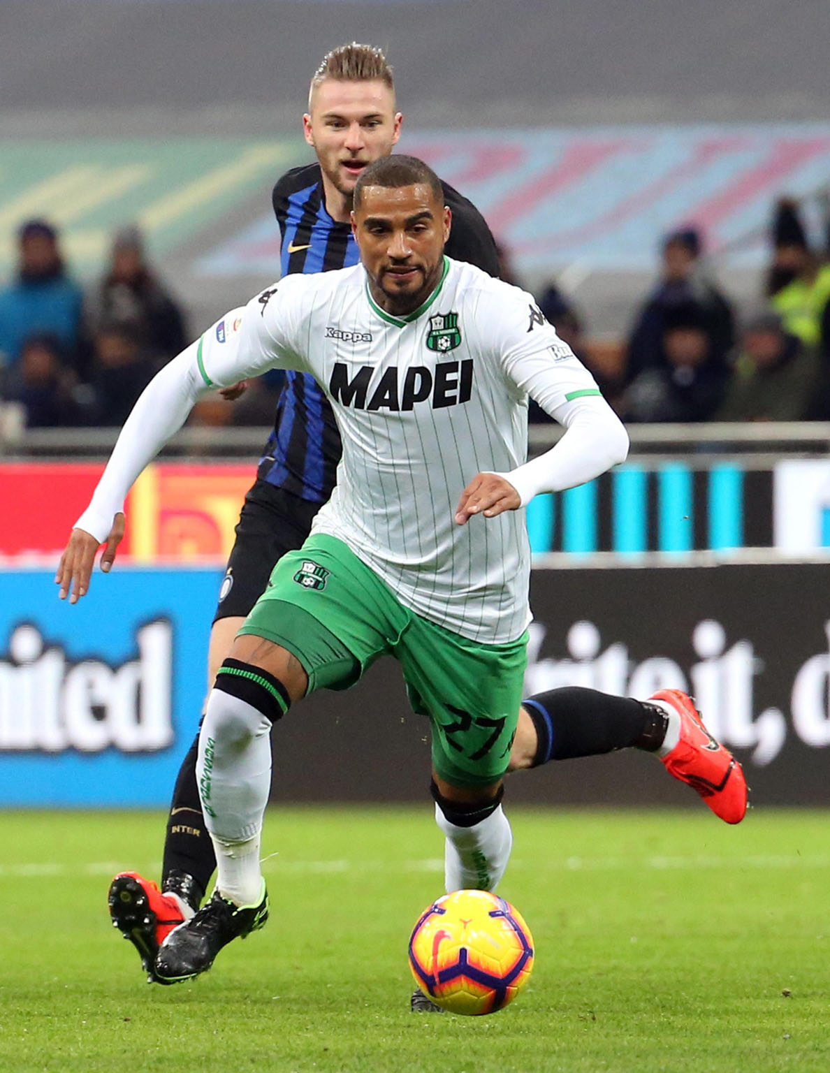 Kevin Prince Boateng llega cedido hasta final de curso por el Sassuolo.