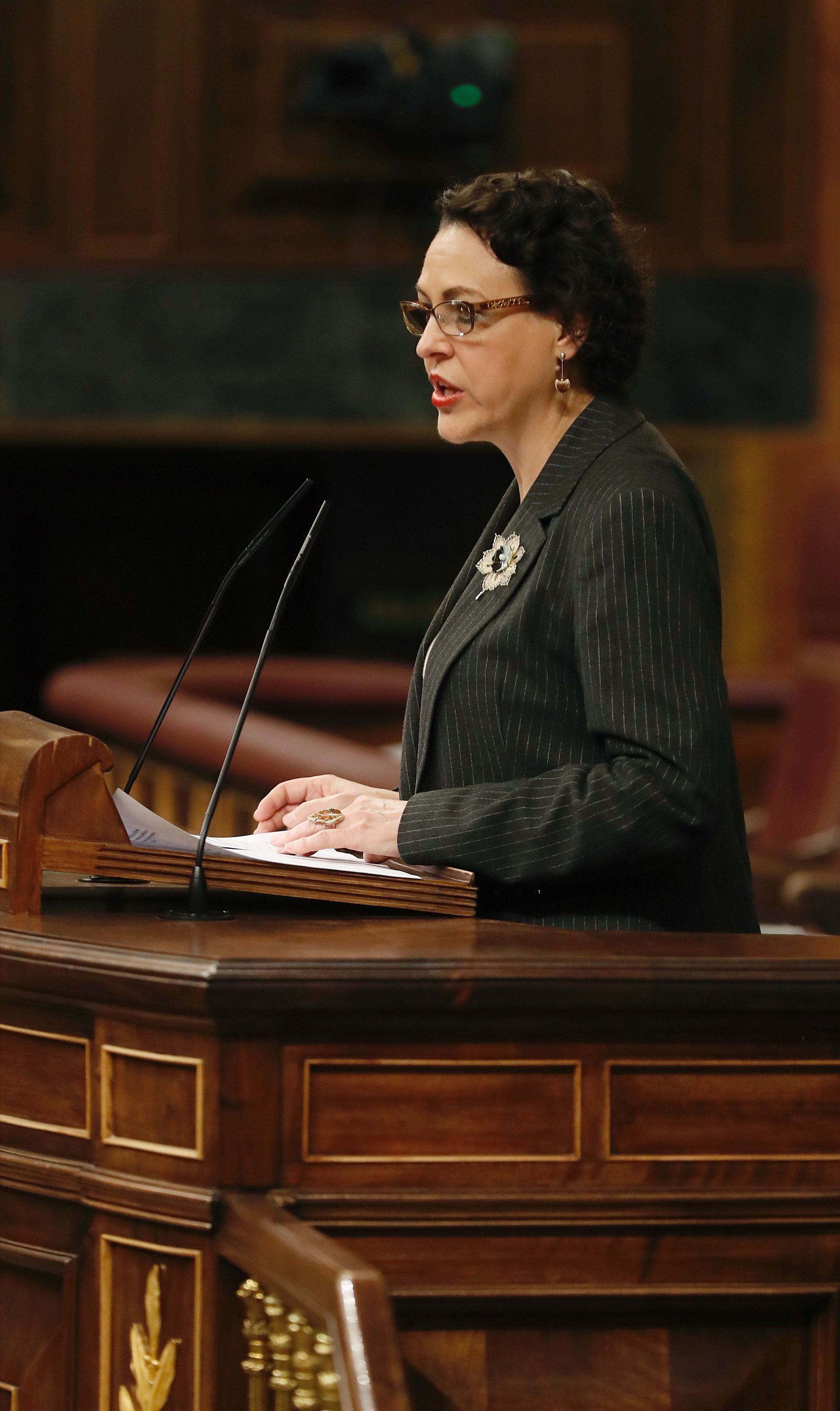 La ministra de Trabajo, Magdalena Valerio. / efe