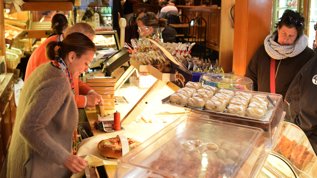 Los roscones de Reyes son los productos estrella en las pastelerías segovianas estos días.