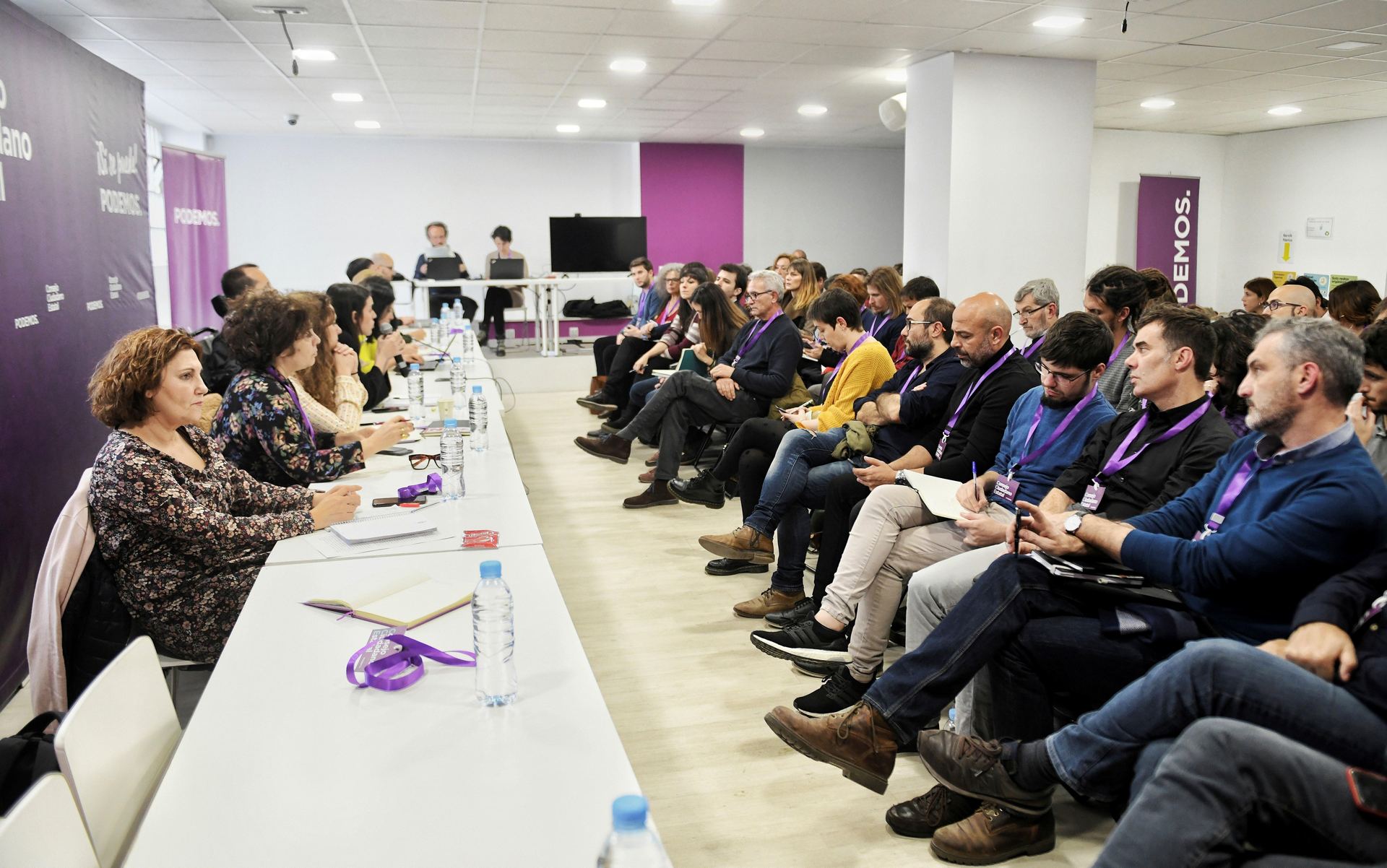 Reunión del Consejo Ciudadano de Podemos.