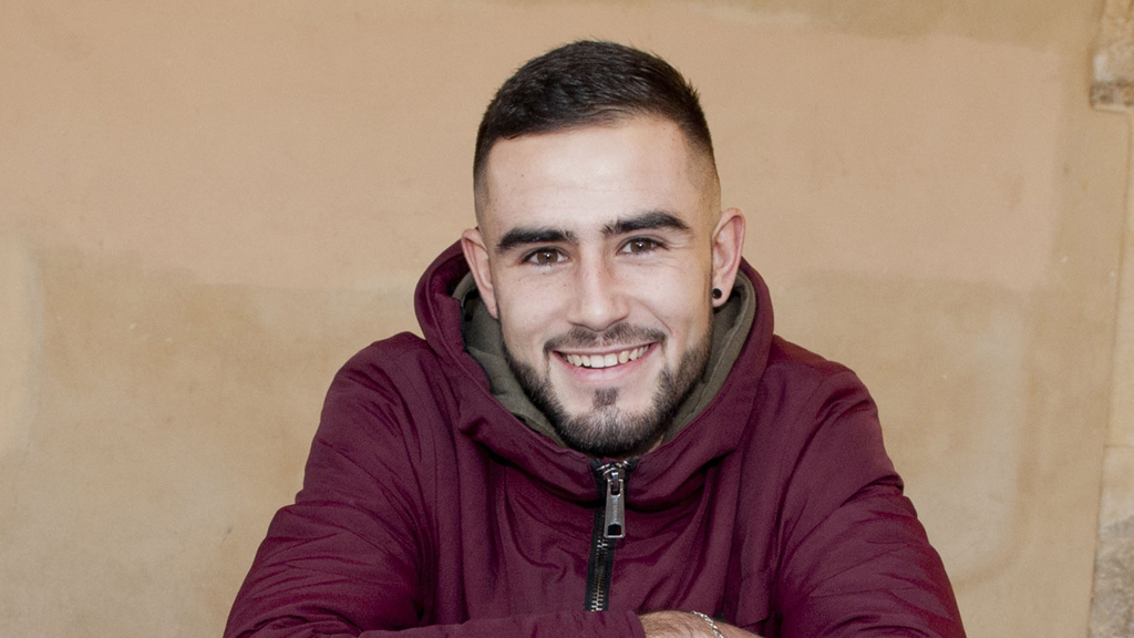 Sergio Alcubilla, una vez formalizada su vinculación al CD La Granja para lo que resta de temporada. / CD LA GRANJA