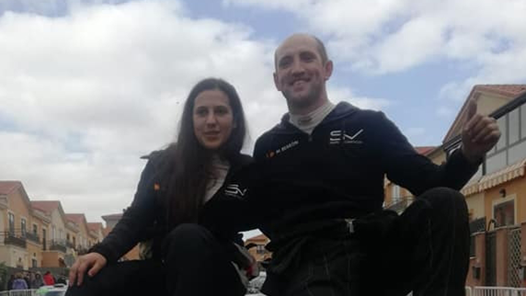 Cristina Dimas, junto a Manuel Berrón. / EL ADELANTADO