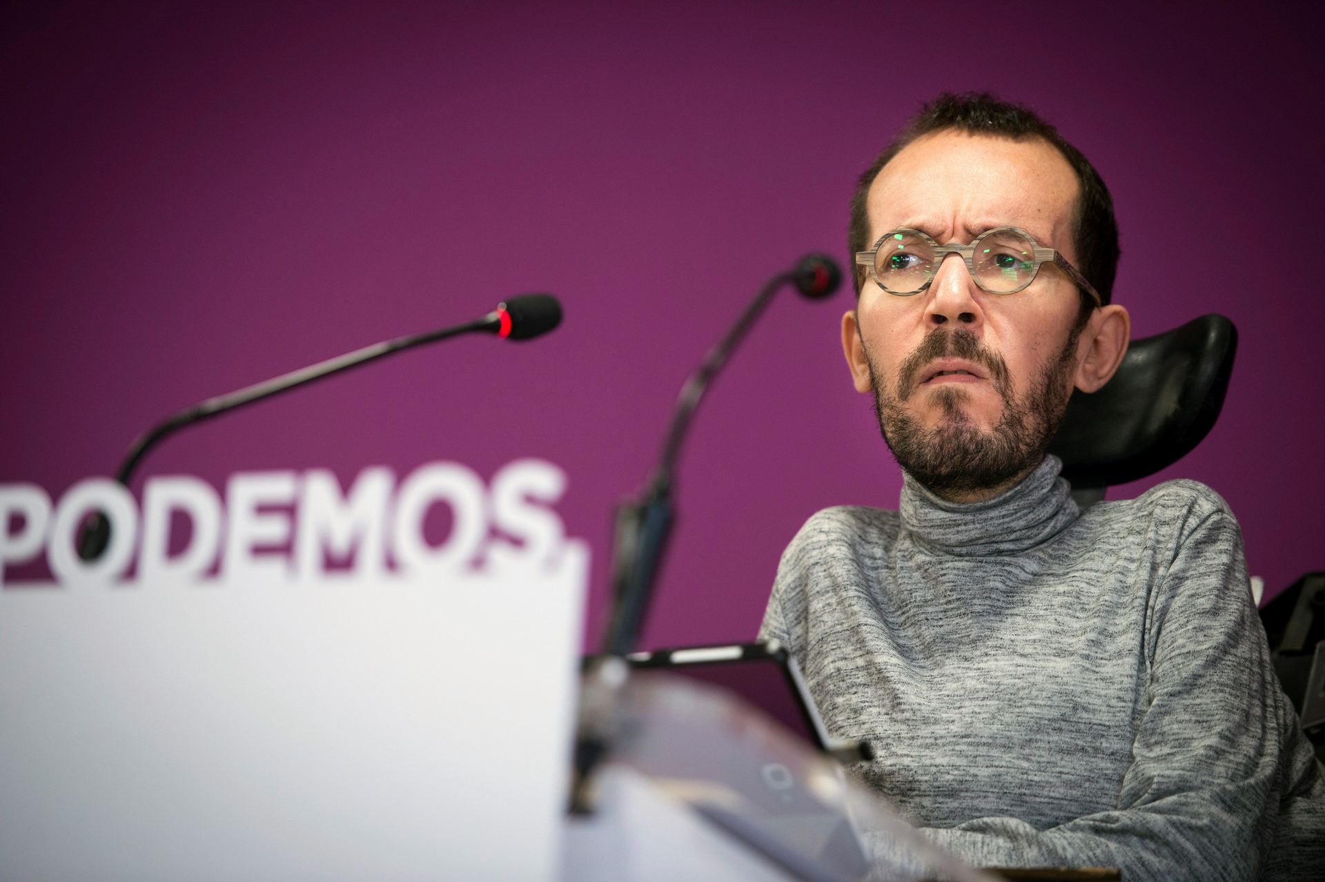 La ruptura con Errejón deja a Podemos tocado y sumido en la incertidumbre 1 Pablo Echenique rechaza que el partido vaya a abrir un expediente a Íñigo Errejón.