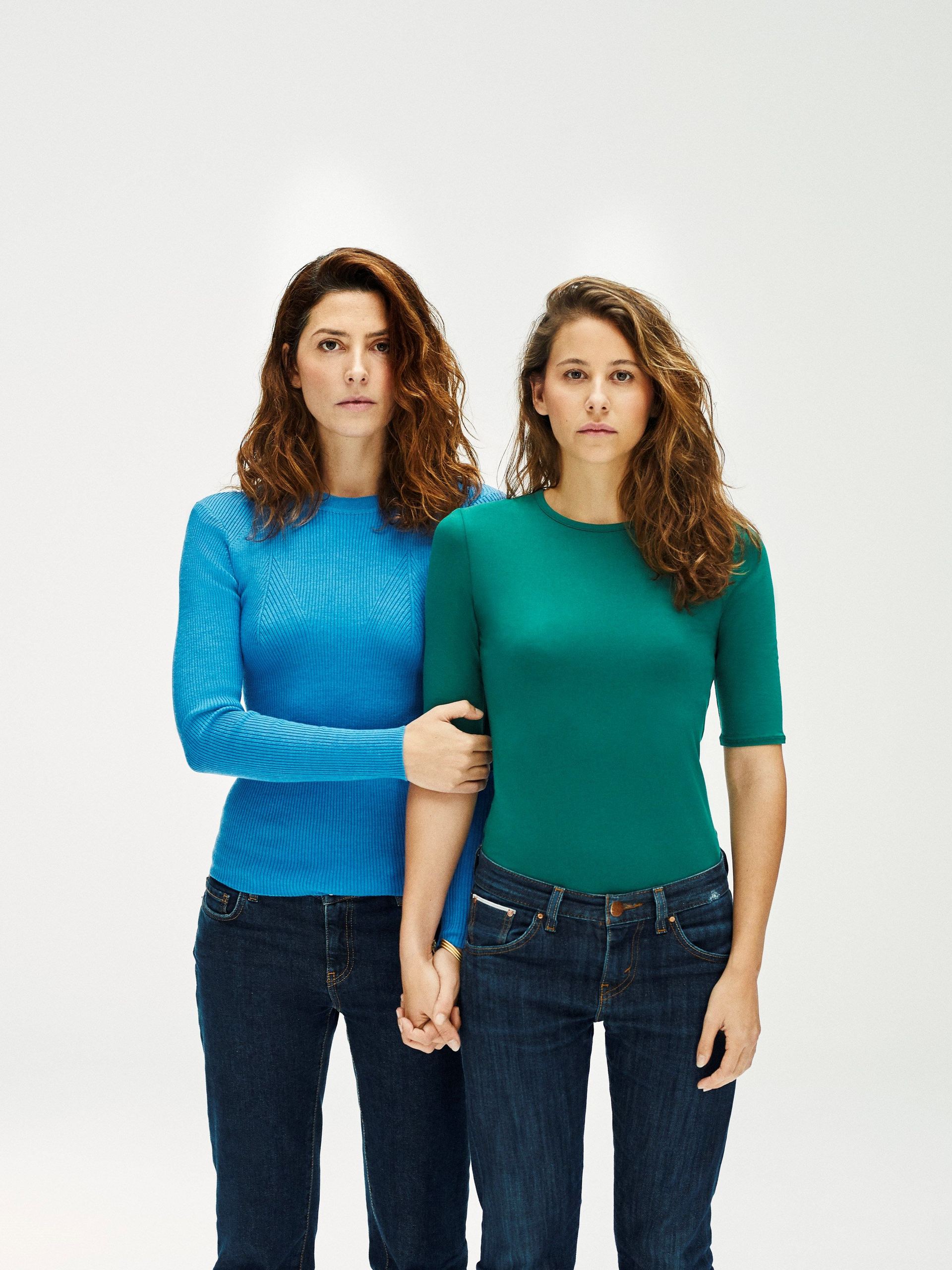 Las intérpretes de la obra Bárbara Lennie (i) e Irene Escolar.