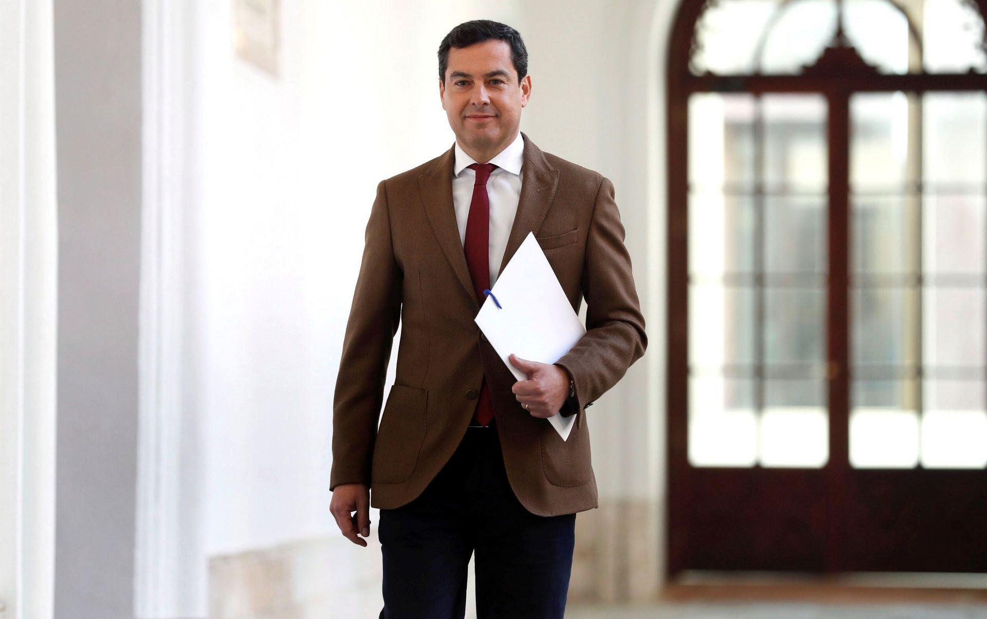 El presidente de la Junta de Andalucía, Juanma Moreno Bonilla.