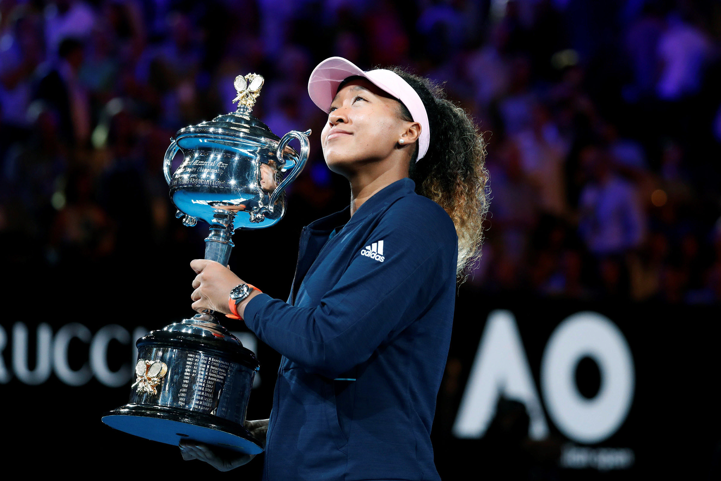 Naomi Osaka.
