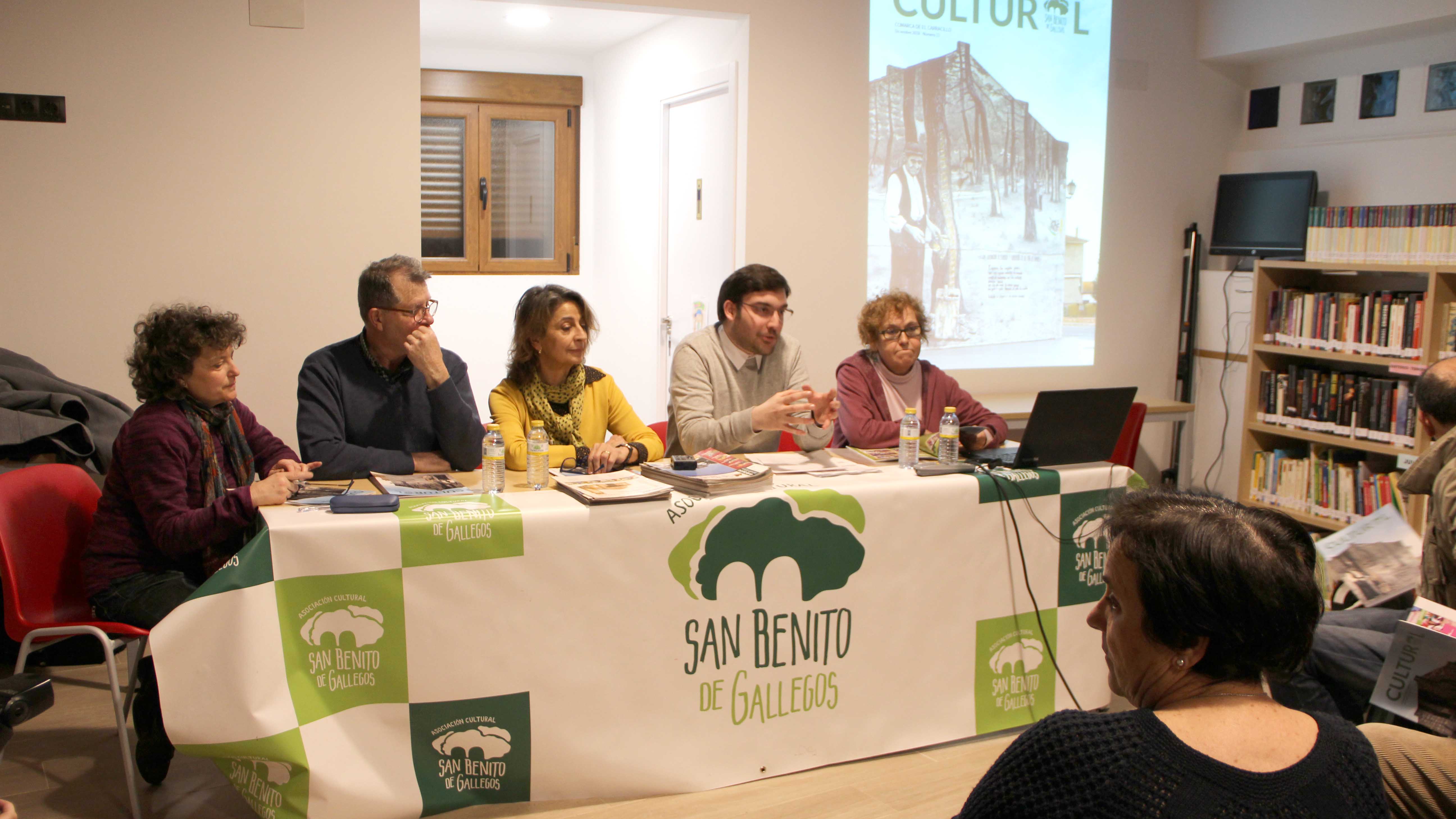 Presentación de la revista cultural San Benito de Gallegos, el número 11 de la publicación anual./c. núñez