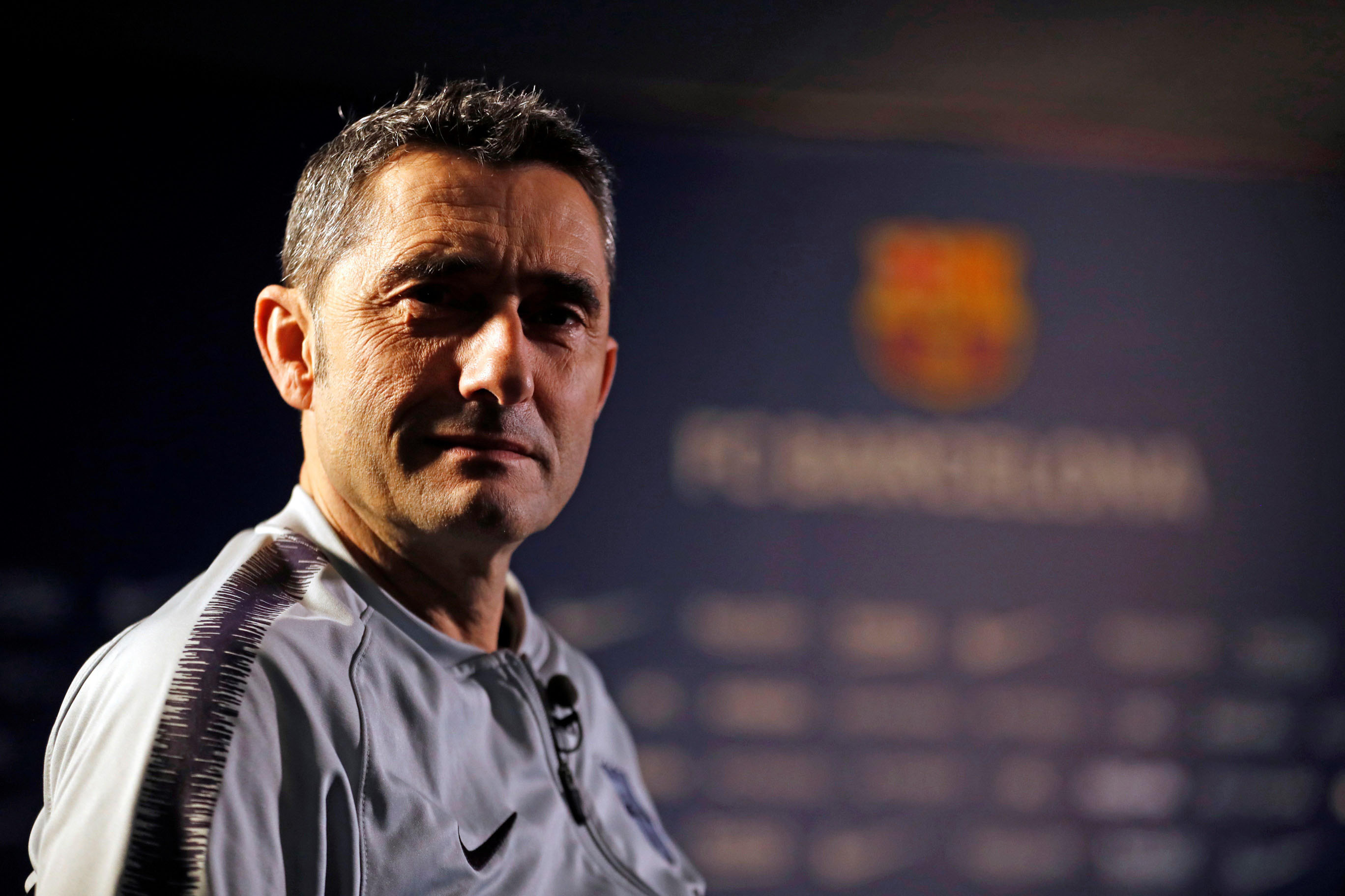 Ernesto Valverde liga su futuro a los títulos 1 El entrenador del FC Barcelona, Ernesto Valverde.