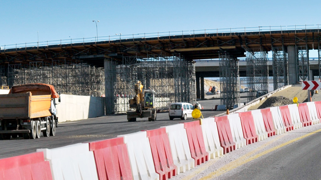 Los trabajos en los tramos de la obra llevan un ritmo desigual pero constante. / KAMARERO