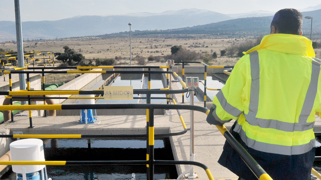 Desde la ETAP Rancho el Feo se abastece de agua a la zona alta de la ciudad de Segovia y a varios barrios incorporados, así como a las urbanizaciones de Palazuelos de Eresma. / KAMARERO