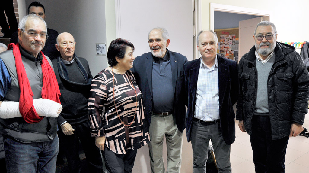 El CISS de La Albuera acogió ayer la mesa redonda conmemorativa de los 130 años del sindicato UGT. / kamarero