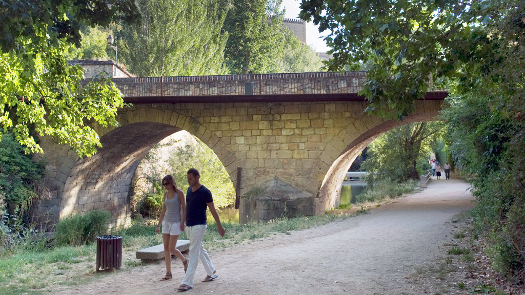 Paseo en el puente de San Marcos