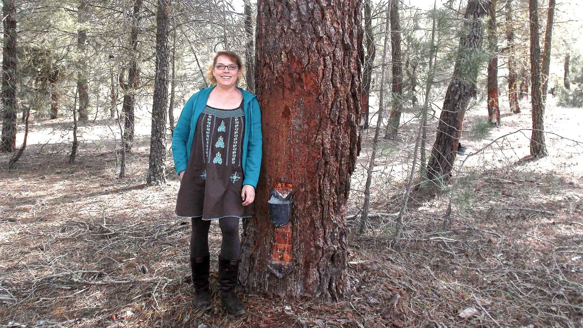Francisca Jurado, Presidenta de la Asociación Nacional de Resineros. / EL ADELANTADO