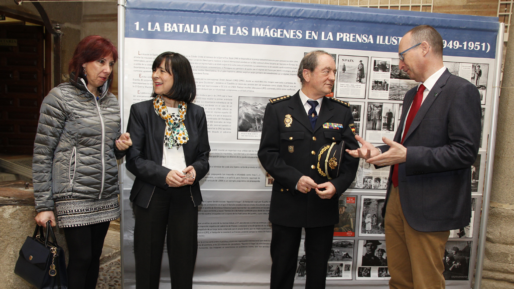 La exposición permanecerá en la UNED hasta el 15 de marzo. / nerea llorente