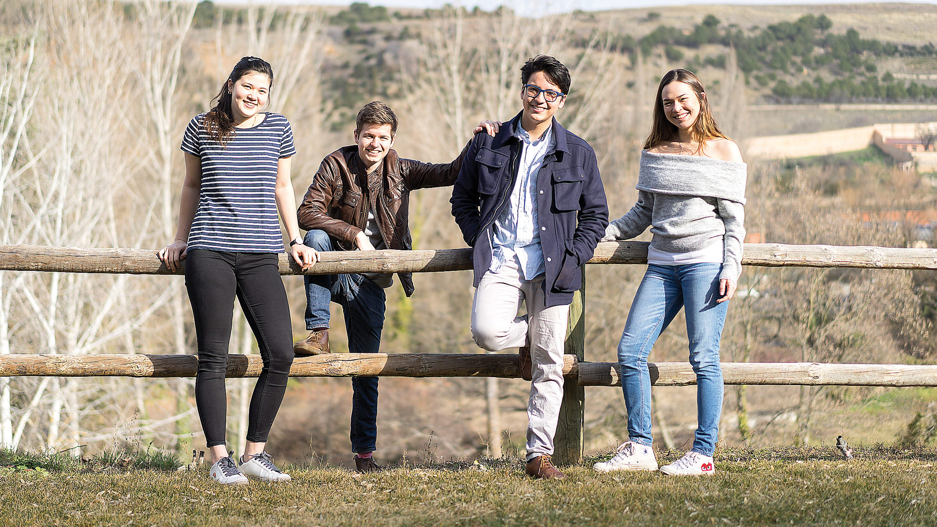 Los fundadores de “Tumbao” confían en que en unos cinco meses comience la comercialización de sus productos de cuero vegano. / Roberto Arribas