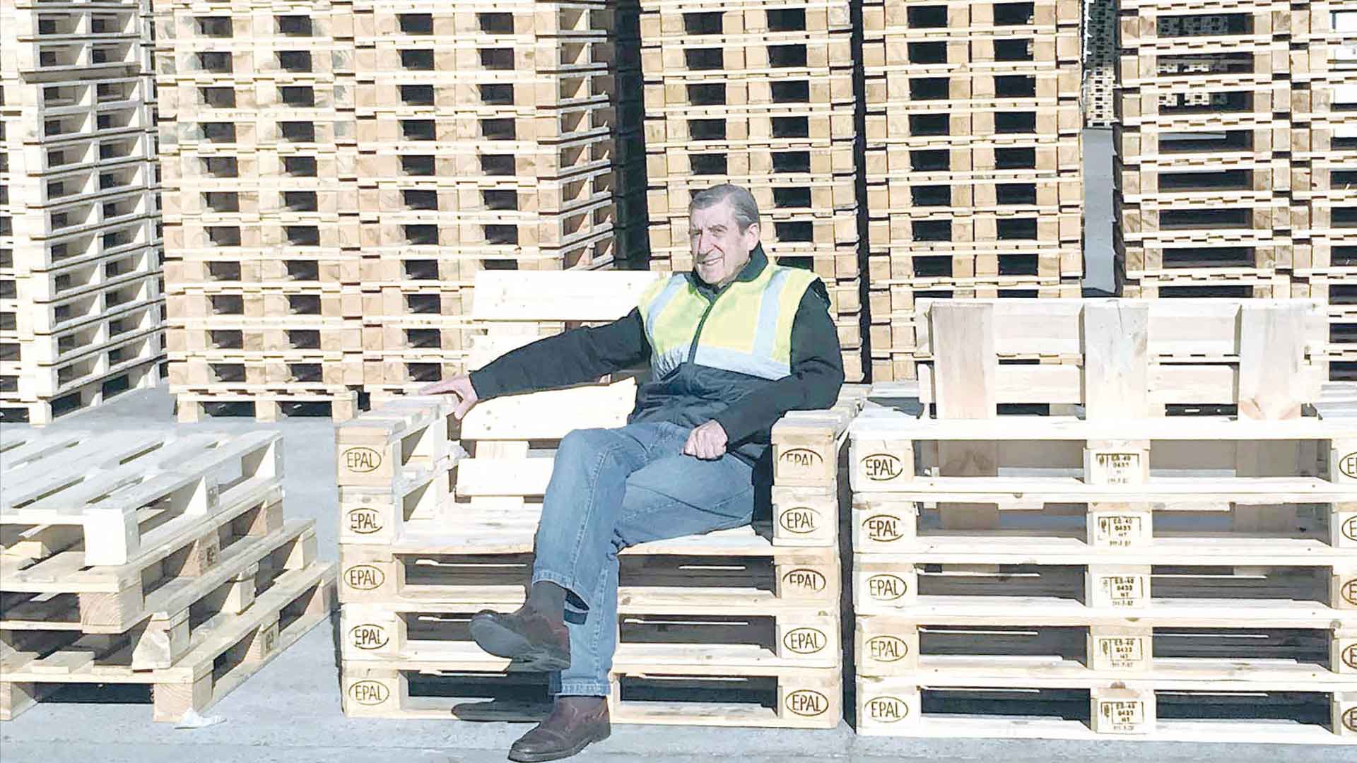 Juan Tapia, Presidente de Pallet Tama. / EL ADELANTADO