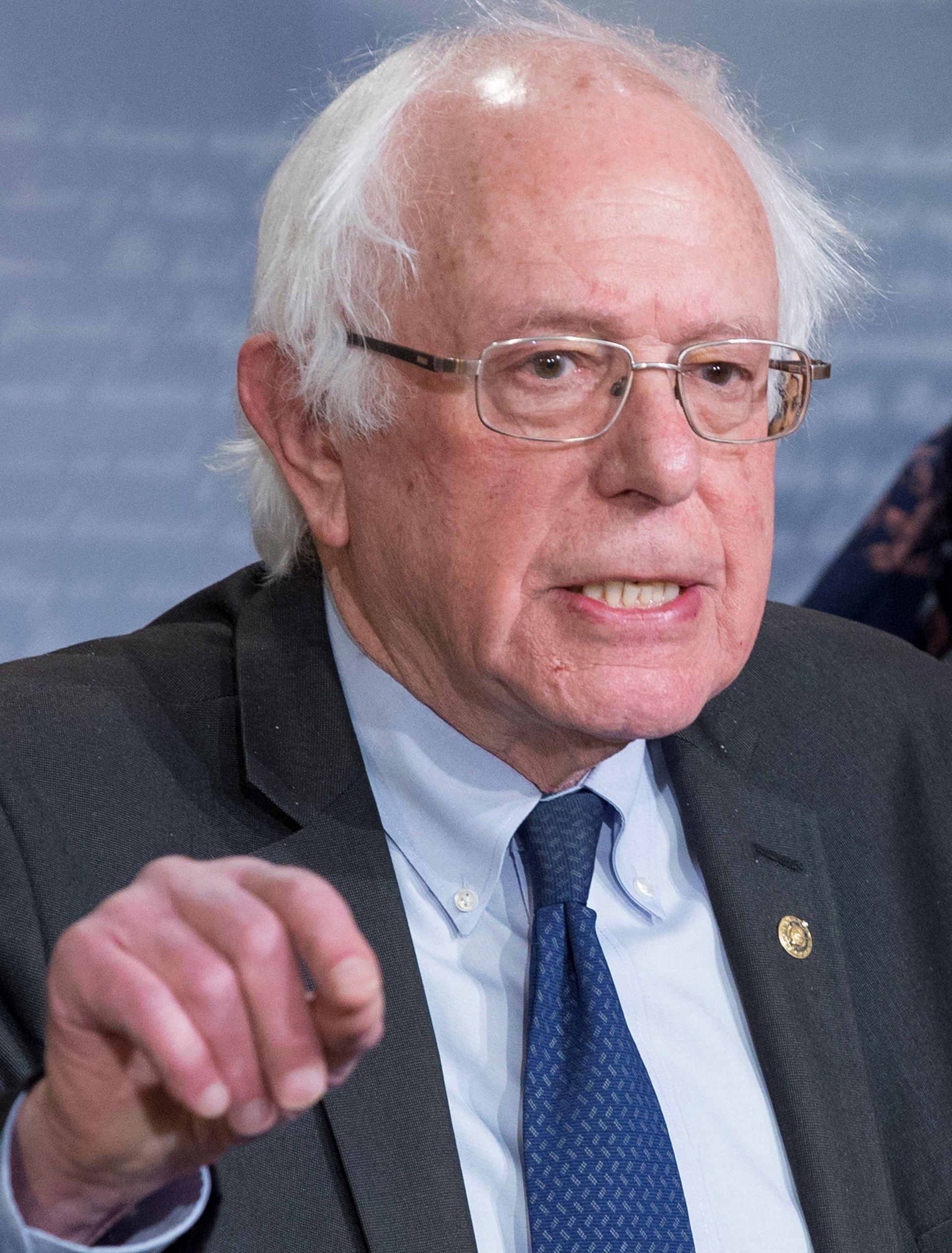 Bernie Sanders se presenta para hacer realidad sus ideas progresistas.