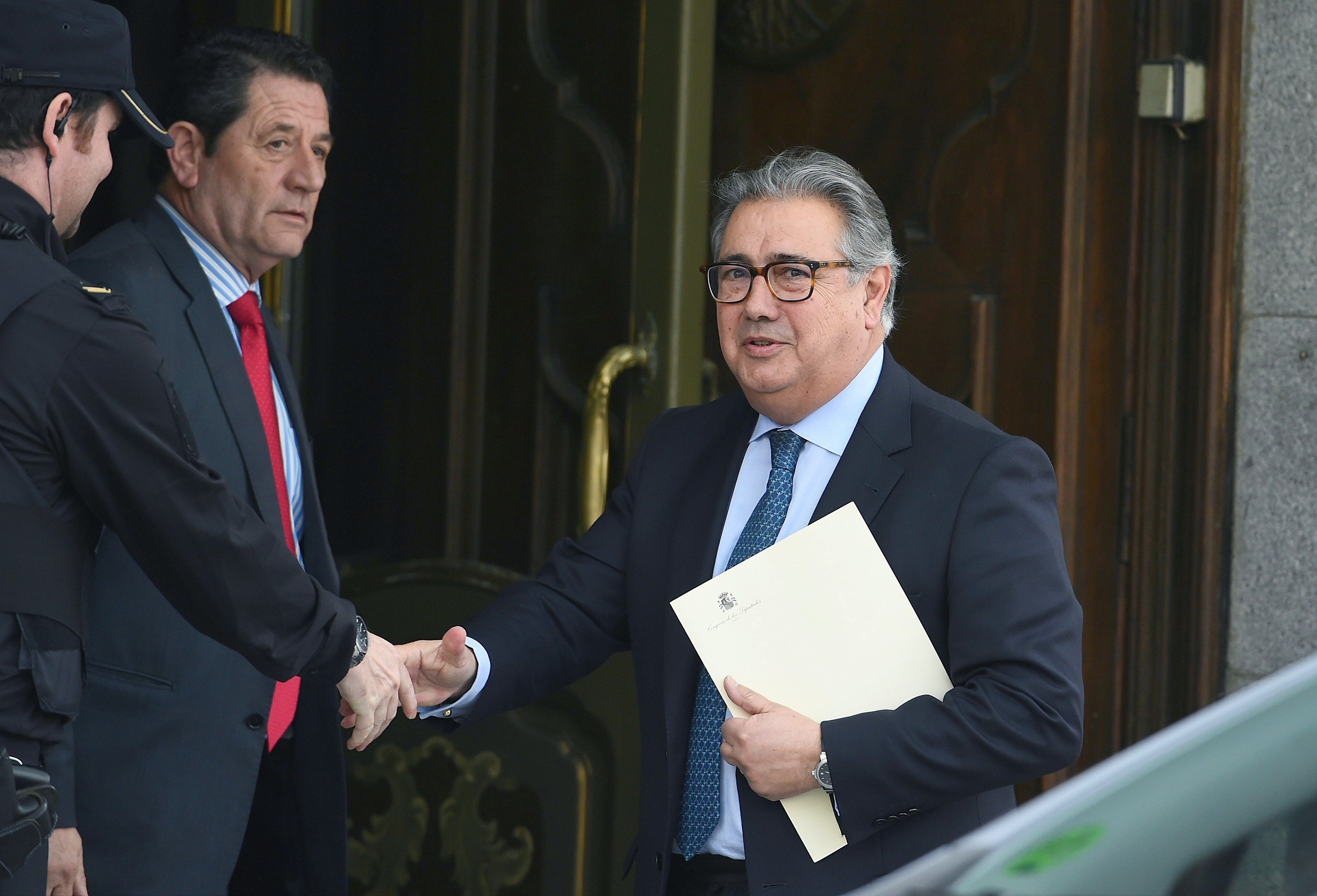 El exministro del Interior, Juan Ignacio Zoido en el Tribunal Supremo.