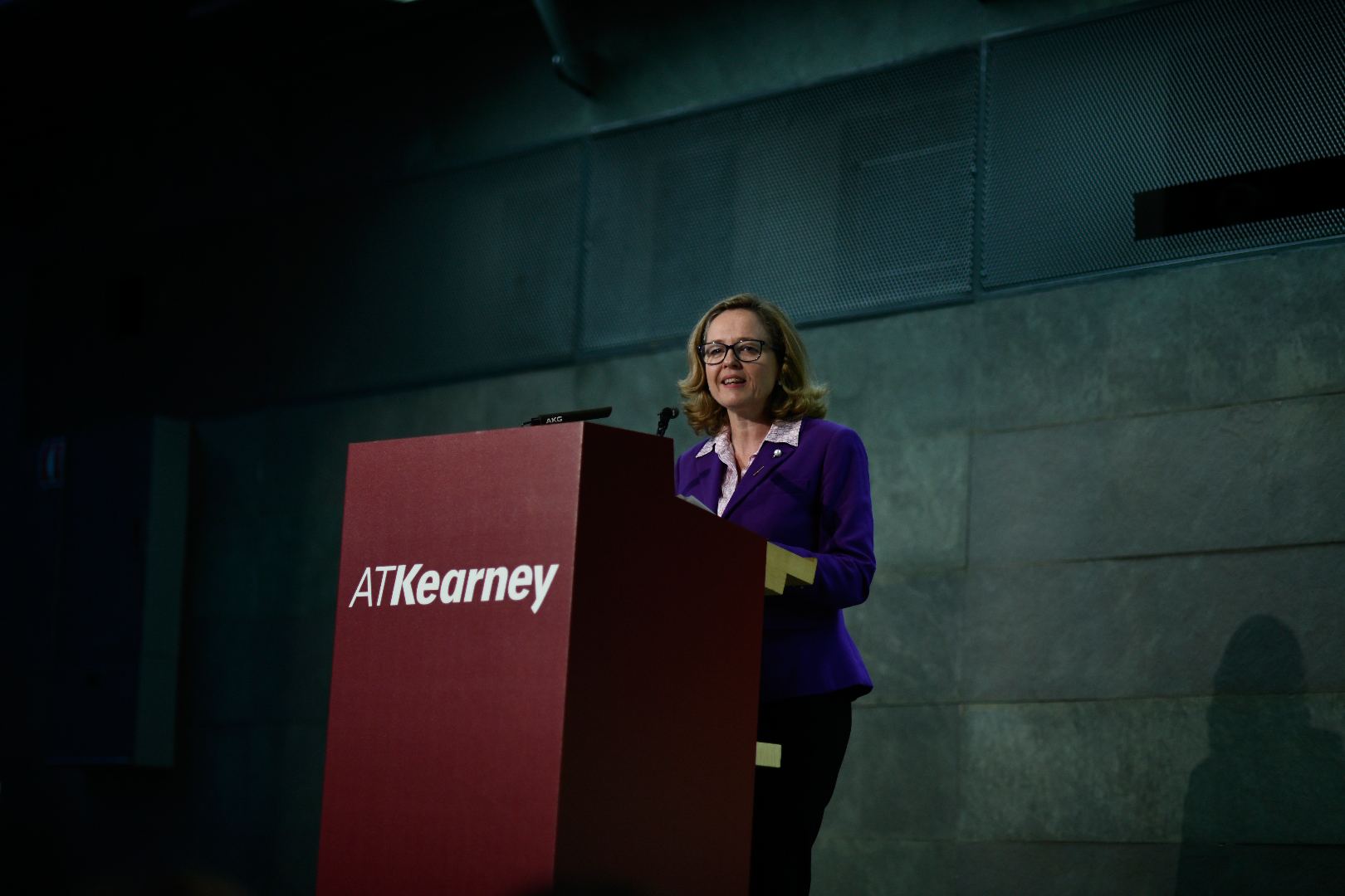 La ministra de Economía y Empresa, Nadia Calviño. / Europa press



05 febrero 2019, género, AT Kearney, economía. 

  (Foto de ARCHIVO)



05/02/2019