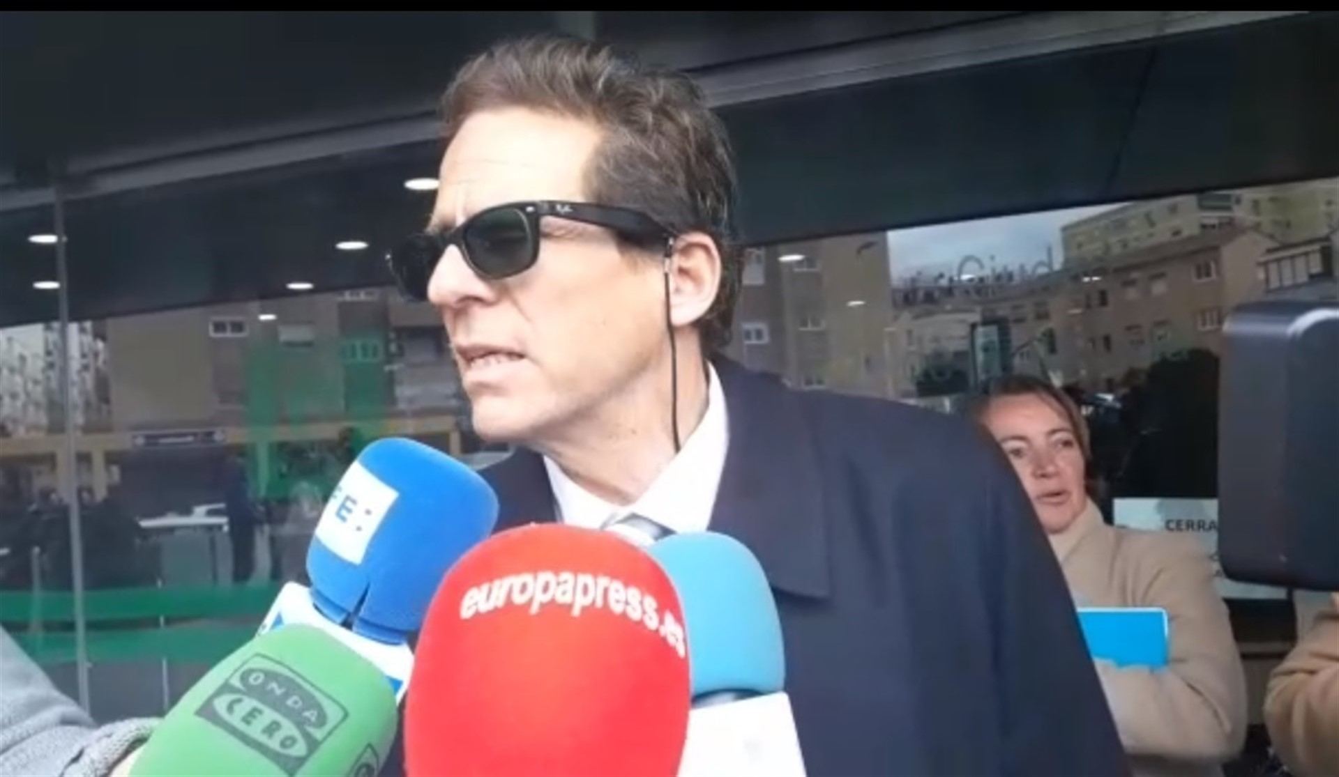 El abogado Estaban Hernández Thiel, defensor de Ana Julia Quezada, acusada de la muerte de Gabriel Cruz.