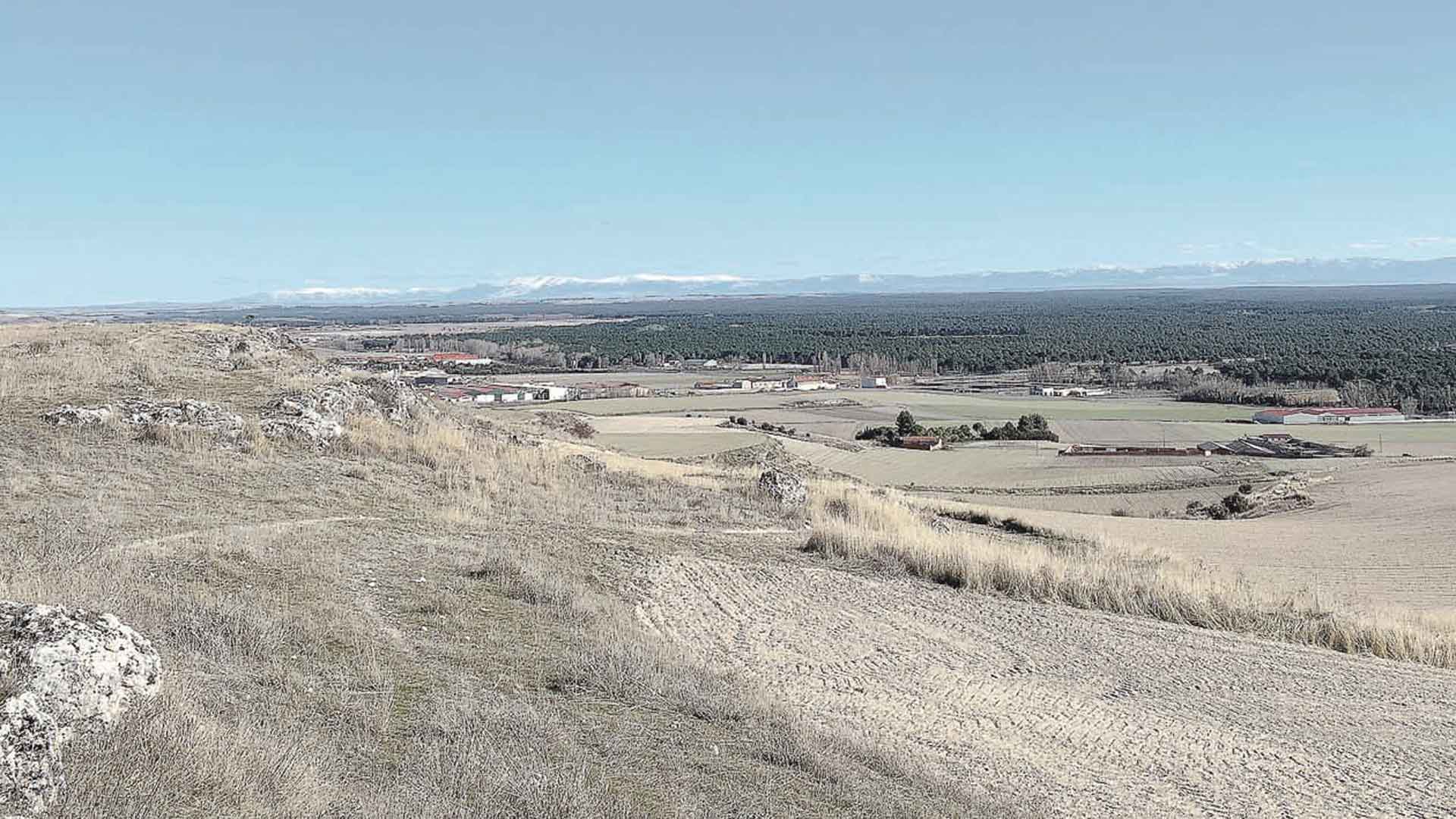 Vista general de Tierra de Pinares, Cuéllar. / Chantal Núñez