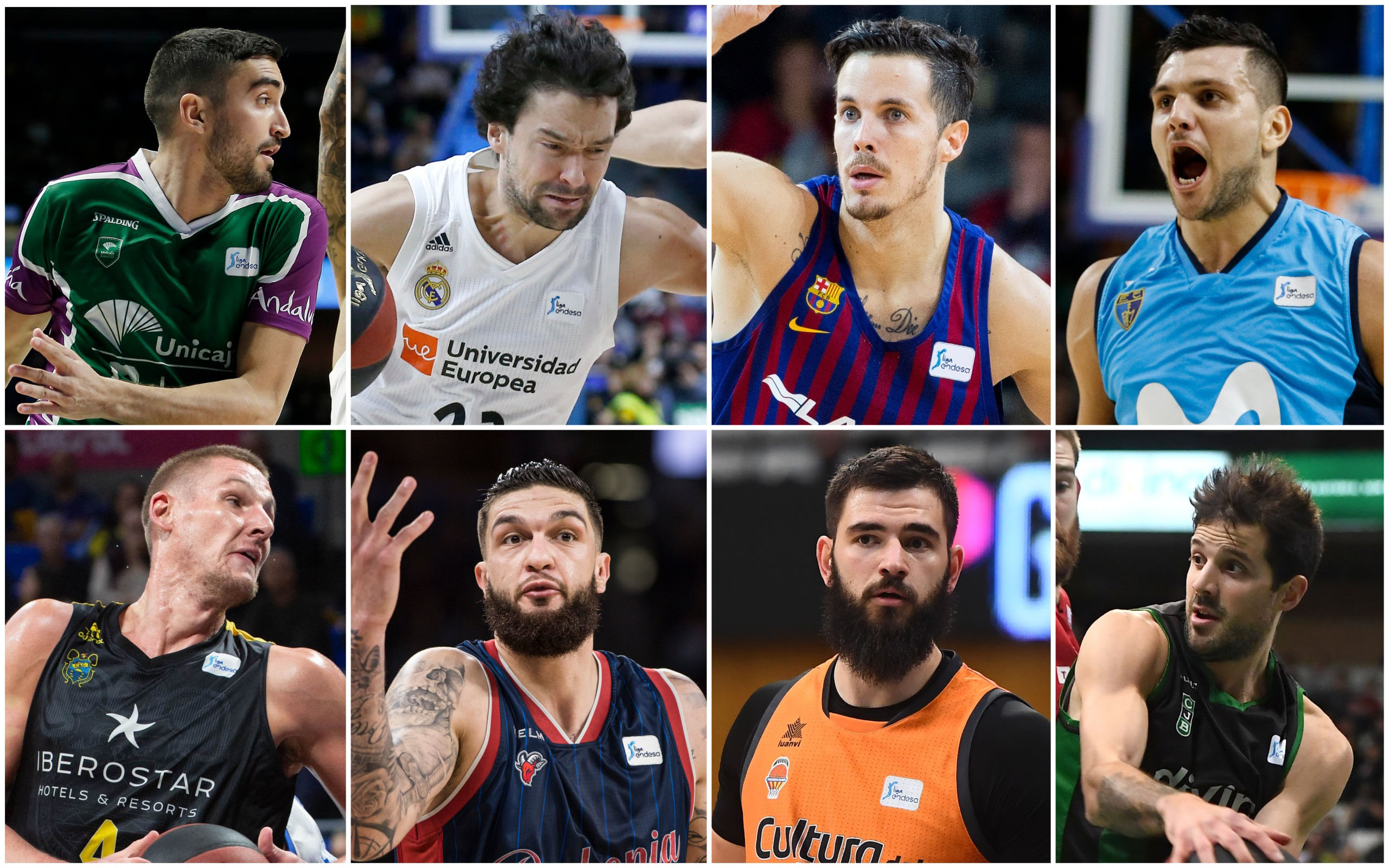 Unicaja, Madrid, Barça, Estudiantes, Iberostar, Baskonia, Valencia y Joventut participan desde hoy en la Copa.