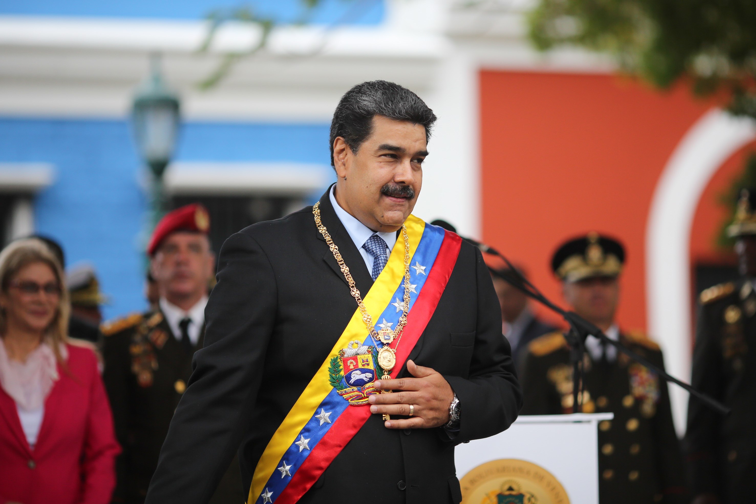 El presidente de Venezuela, Nicolás Maduro, en un acto reciente.