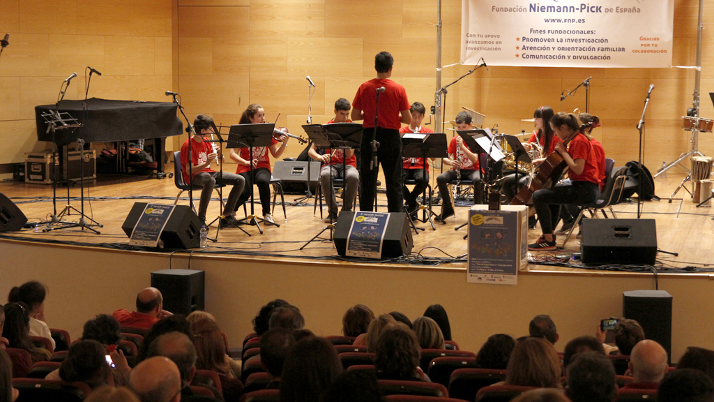 En el concierto participaron varios grupos de la ciudad. / NEREA LLORENTE
