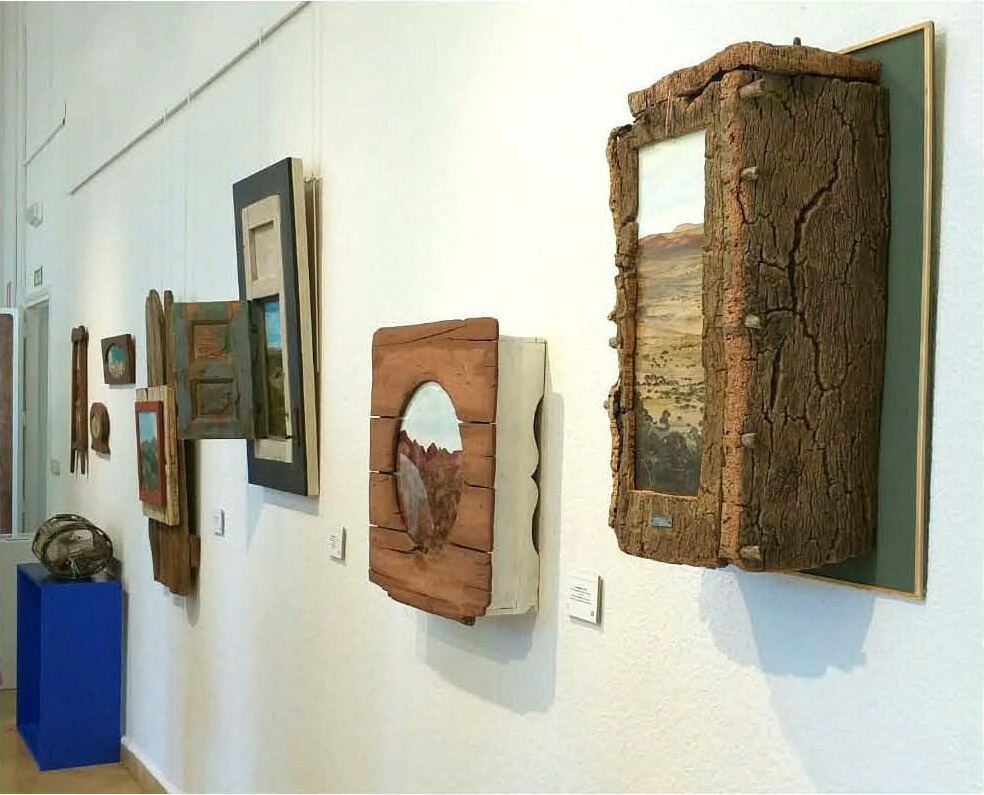 Algunas de las obras expuestas en la nueva muestra. / Carlos de Miguel