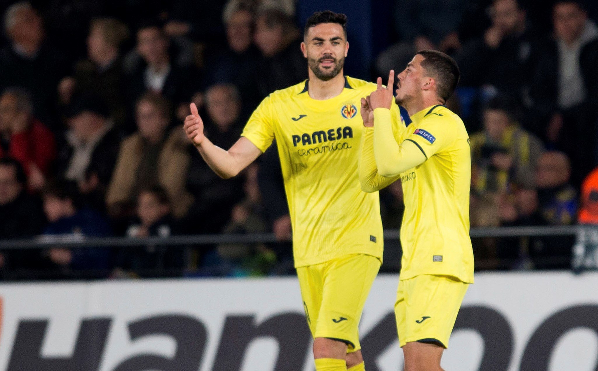 Fornals confirma el cambio de rumbo del Villarreal 1 Fornals celebra su gol.