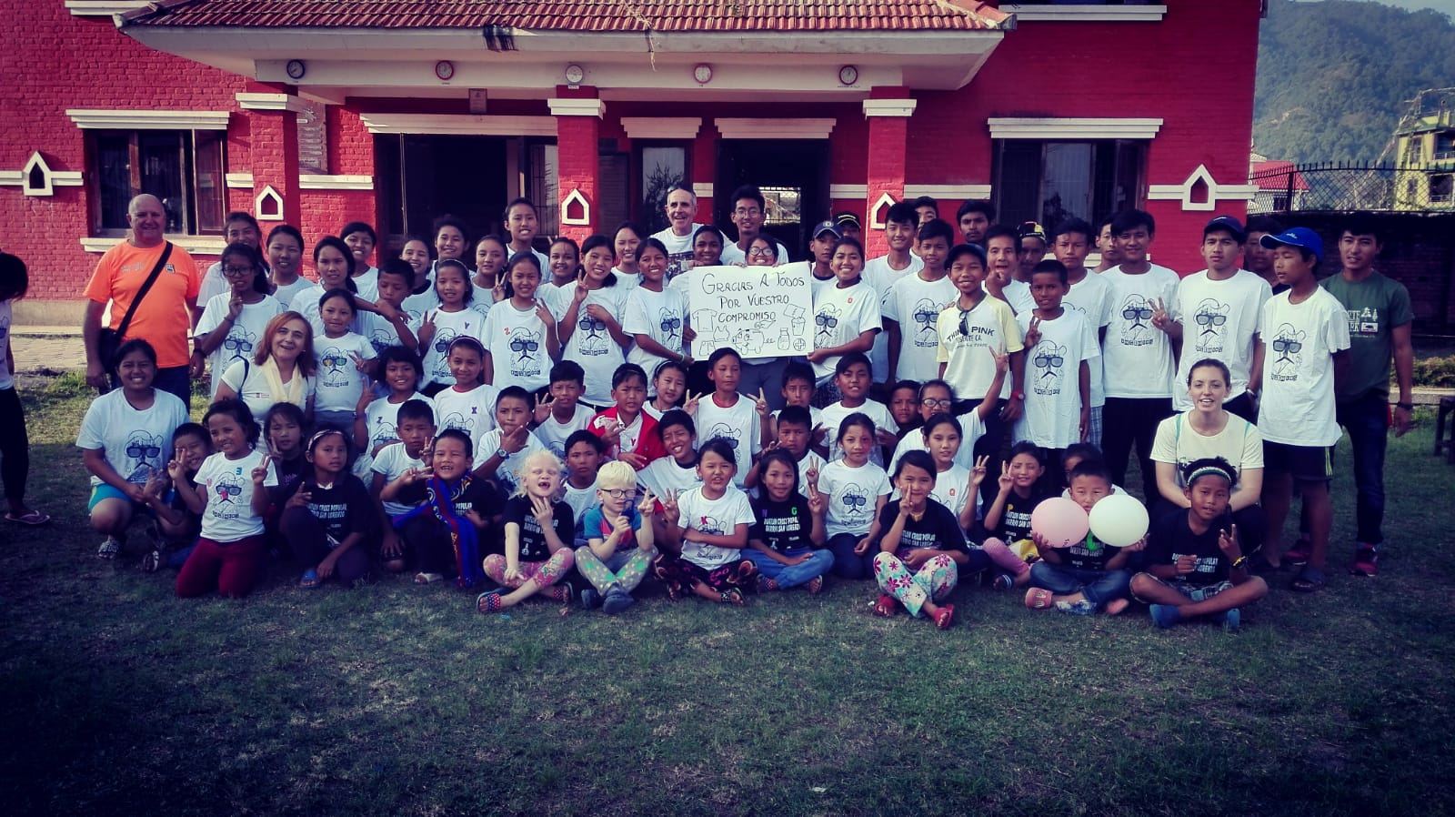 Luis María García Muñiz en Himalayan Children's Foundation. / L. M. G. Muñiz