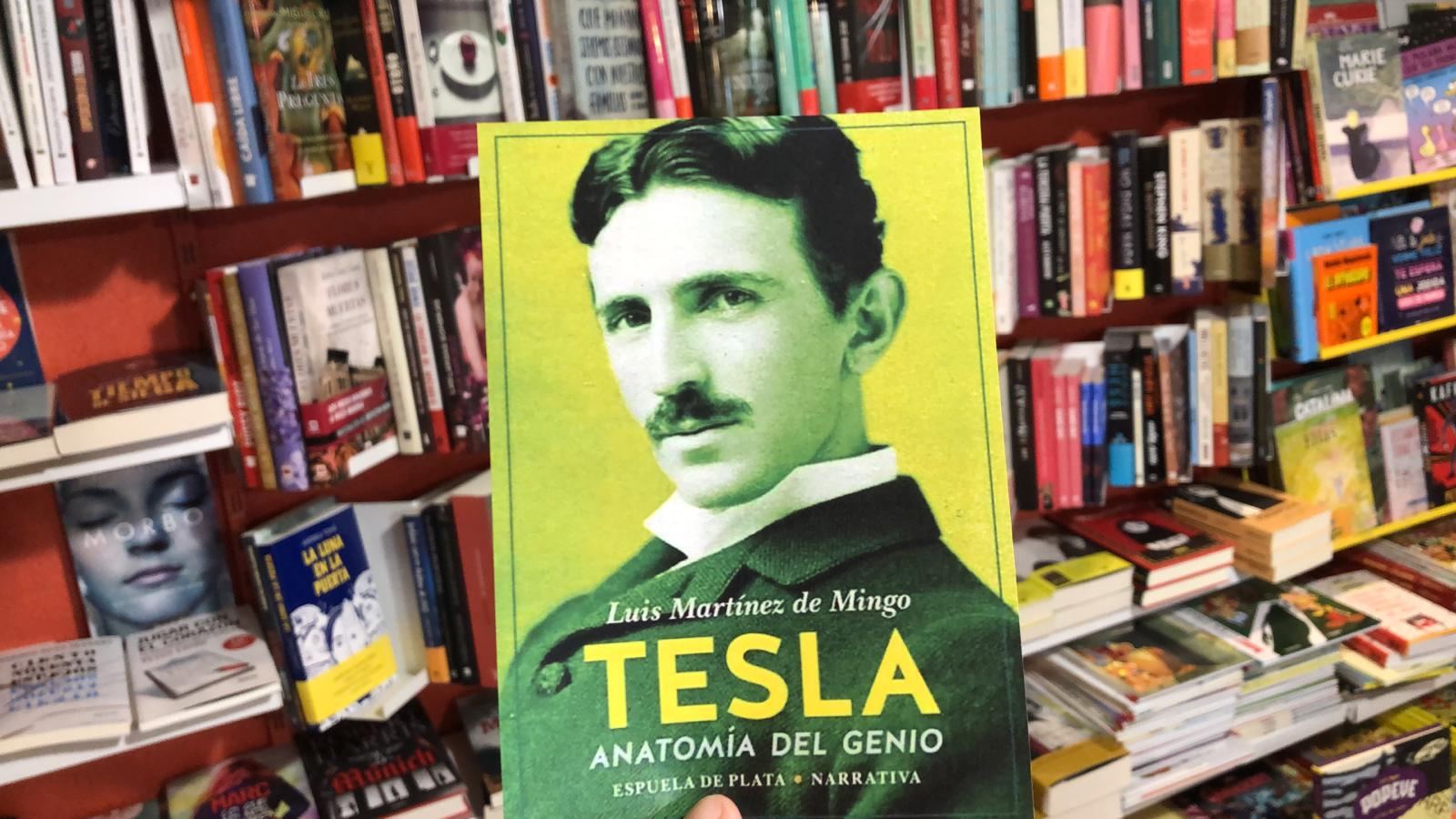 ‘Tesla. Anatomía del genio’ es la nueva obra de Martínez de Mingo basada en este famoso inventor. / H. Monterrubio