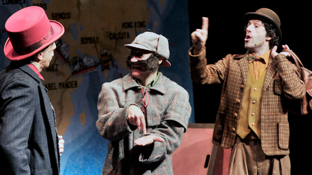 Una escena del montaje de esta obra infantil. / Kamarero